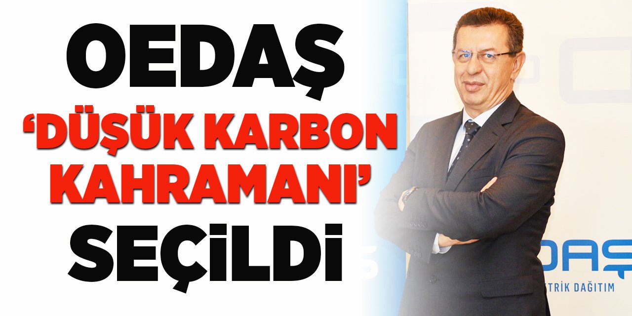 OEDAŞ ‘Düşük Karbon Kahramanı’ seçildi