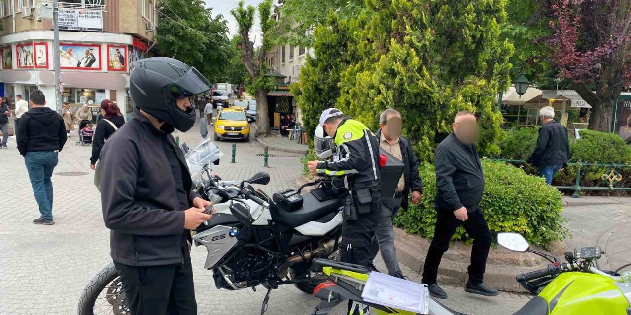 Trafiğe Kapalı Olan Yaya Bölgelerinde Trafik Denetimi