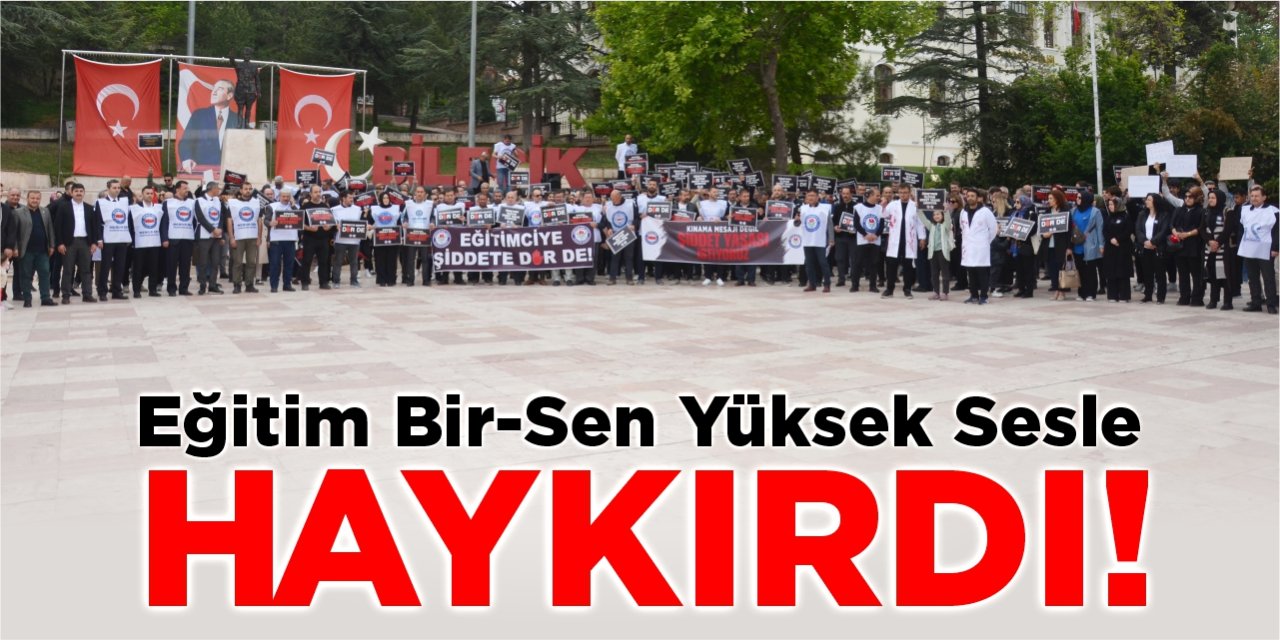 Eğitim Bir-Sen yüksek sesle haykırdı!