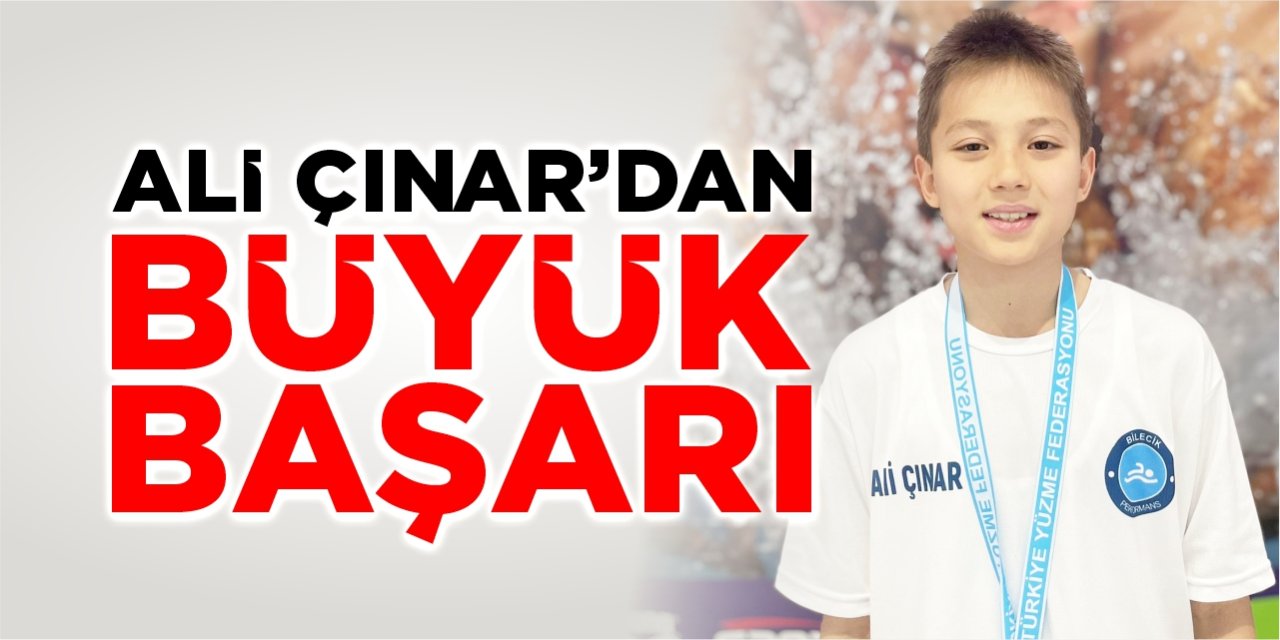 Ali Çınar’dan büyük başarı