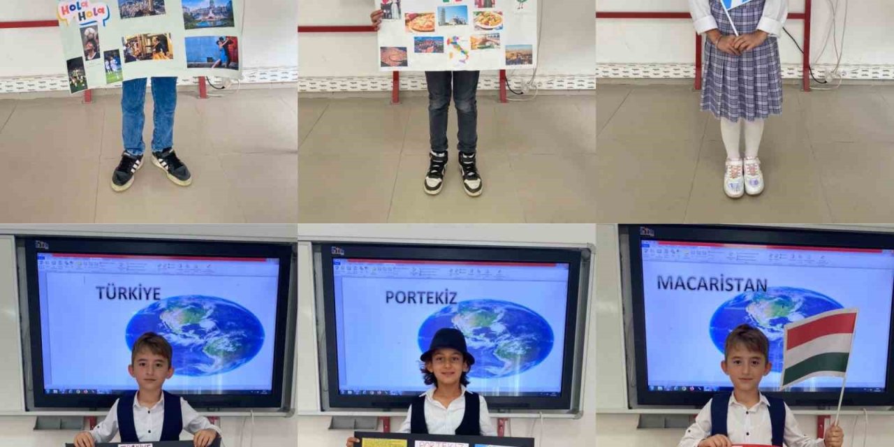 Öğrenciler Farklı Ülkeleri Yöresel Kıyafetlerini Giyerek Tanıttılar