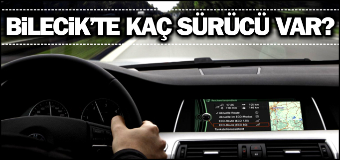 BİLECİK’TE KAÇ SÜRÜCÜ VAR?