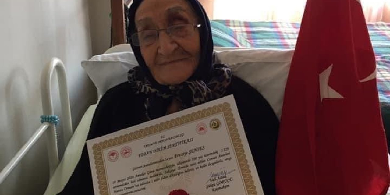 Asırlık Çınar 106 Yaşında Hayatını Kaybetti