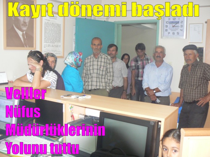 NUFÜS MÜDÜRLÜKLERİ BUGÜNLERDE ÇOK YOĞUN