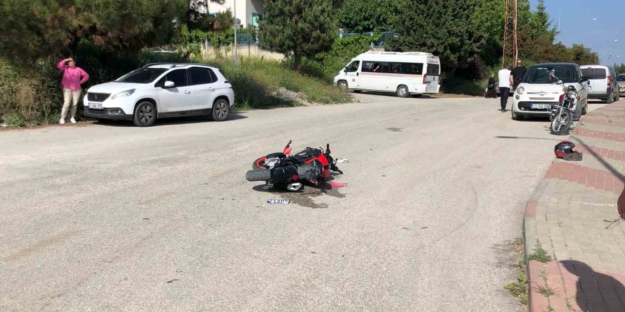 Bilecik’te Motor Kazası: Bir kişi yaralandı