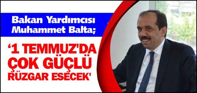 ’1 TEMMUZ’DA ÇOK GÜÇLÜ RÜZGAR ESECEK’