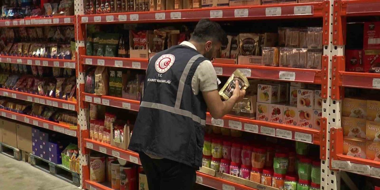 Marketlerde Fiyat Ve Etiket Denetimi Yapıldı