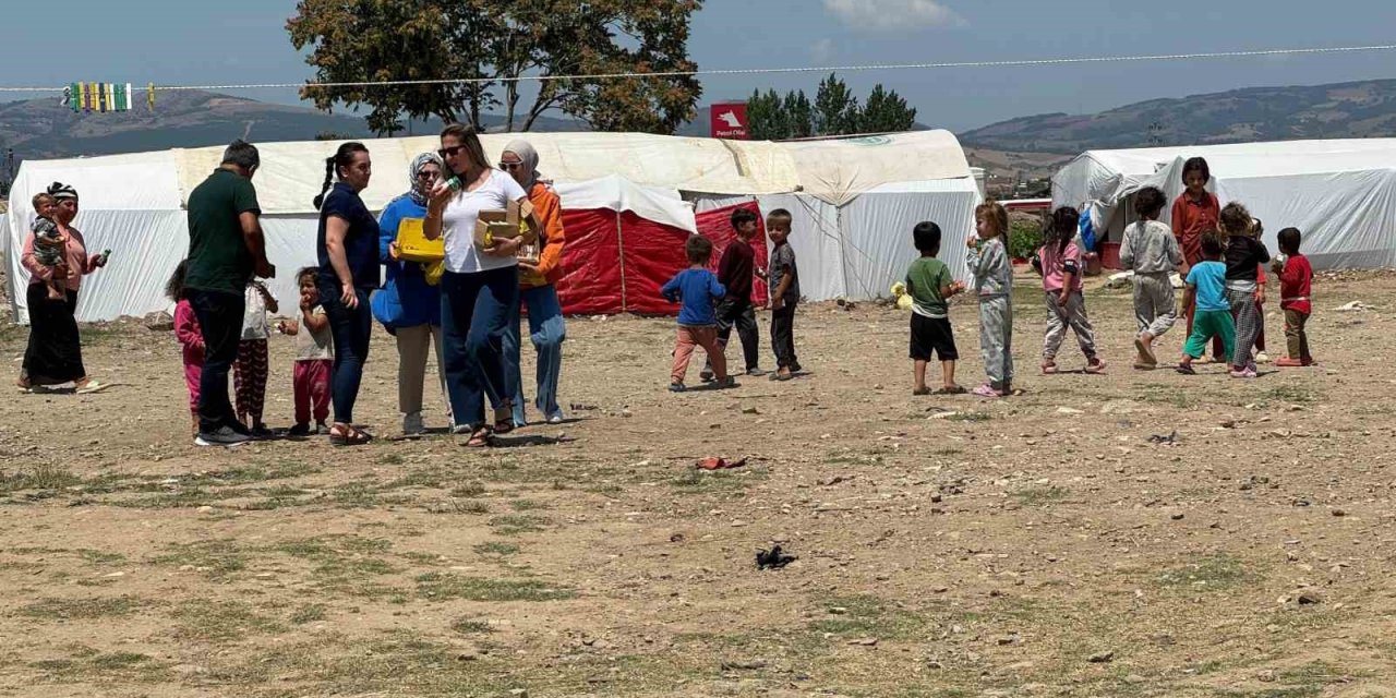 Çadırlarda Yaşayan Çocukların Eğitimi İçin Harekete Geçildi