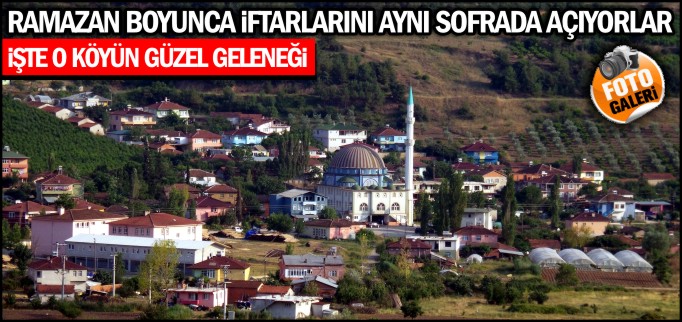 RAMAZAN BOYUNCA AYNI SOFRADA İFTAR AÇIYORLAR