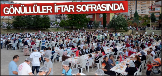 BİLECİK’TE "GÖNÜLLER İFTAR SOFRASINDA" ETKİNLİĞİ