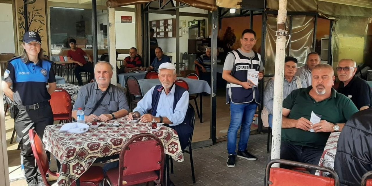 Ekiplerden Vatandaşlara Bilgilendirme