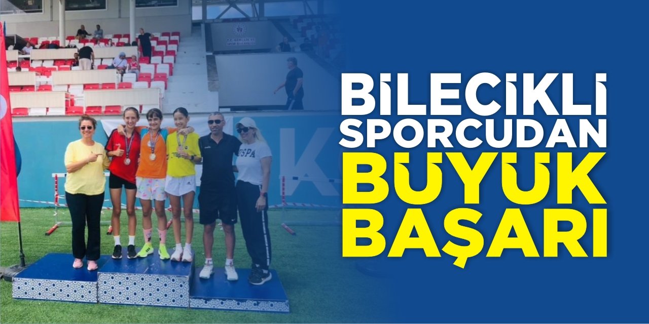 Bilecikli sporcudan büyük başarı