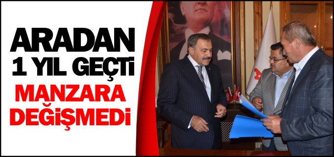 ARADAN 1 YIL GEÇTİ MANZARA DEĞİŞMEDİ