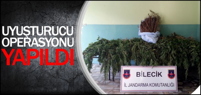 GÖLPAZARI’NDA UYUŞTURUCU OPERASYONU