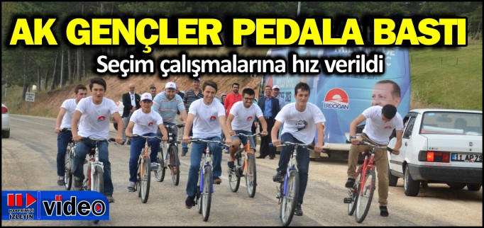 AK GENÇLER PEDALA BASTI