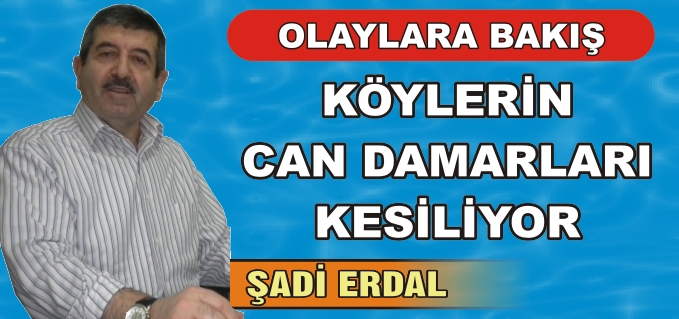 KÖYLERİN CAN DAMARLARI KESİLİYOR