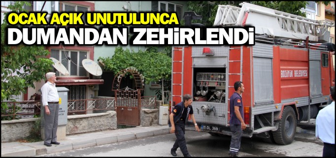 DUMANDAN ZEHİRLENDİ