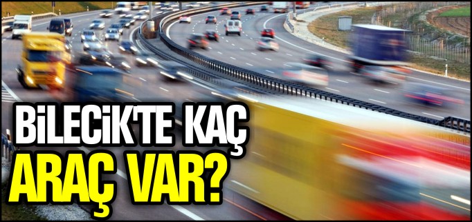 BİLECİK’TE KAÇ ARAÇ VAR?