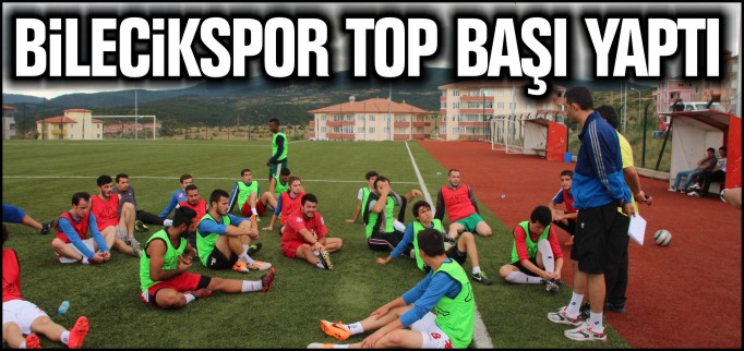 BİLECİKSPOR TOP BAŞI YAPTI