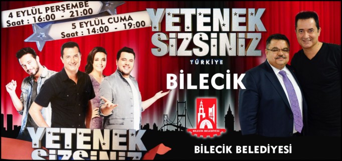 YETENEK SİZSİNİZ TEKRAR BİLECİK’TE