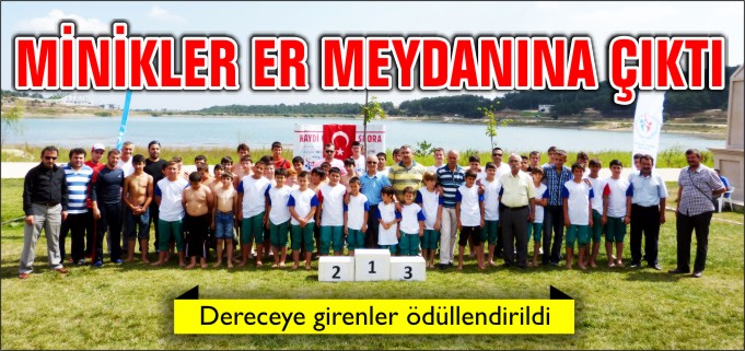 MİNİKLER ER MEYDANINA ÇIKTI