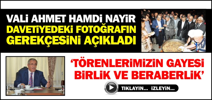 "TÖRENLERİMİZİN GAYESİ BİRLİK VE BERABERLİK"