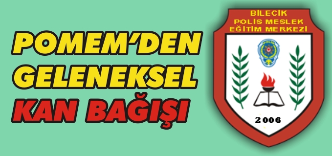 POMEM’DEN GELENEKSEL KAN BAĞIŞI