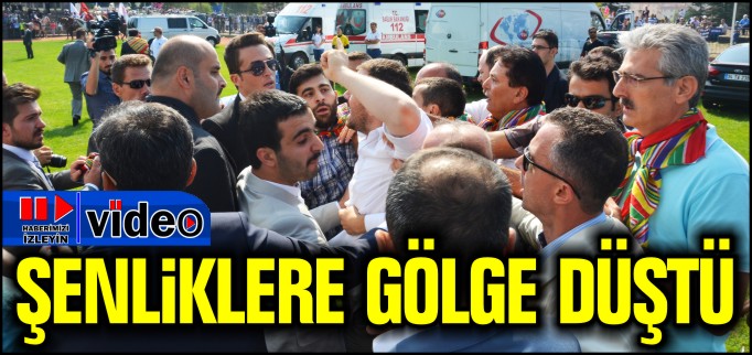 ŞENLİKLERE GÖLGE DÜŞTÜ