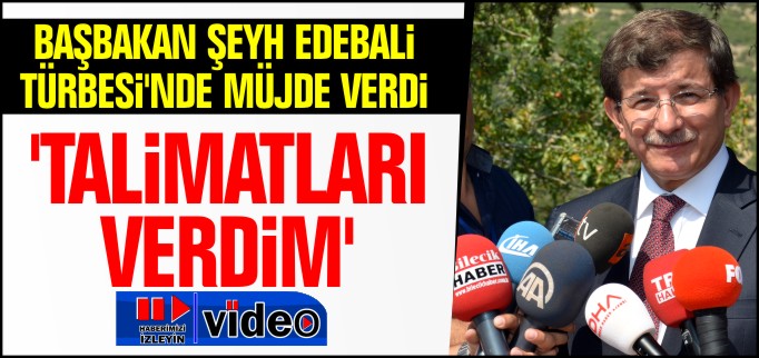 "TALİMATLARI VERDİM"