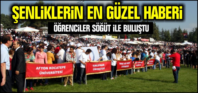 ŞENLİKLERİN EN GÜZEL HABERİ