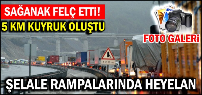 ŞELALE RAMPALARINDA HEYELAN