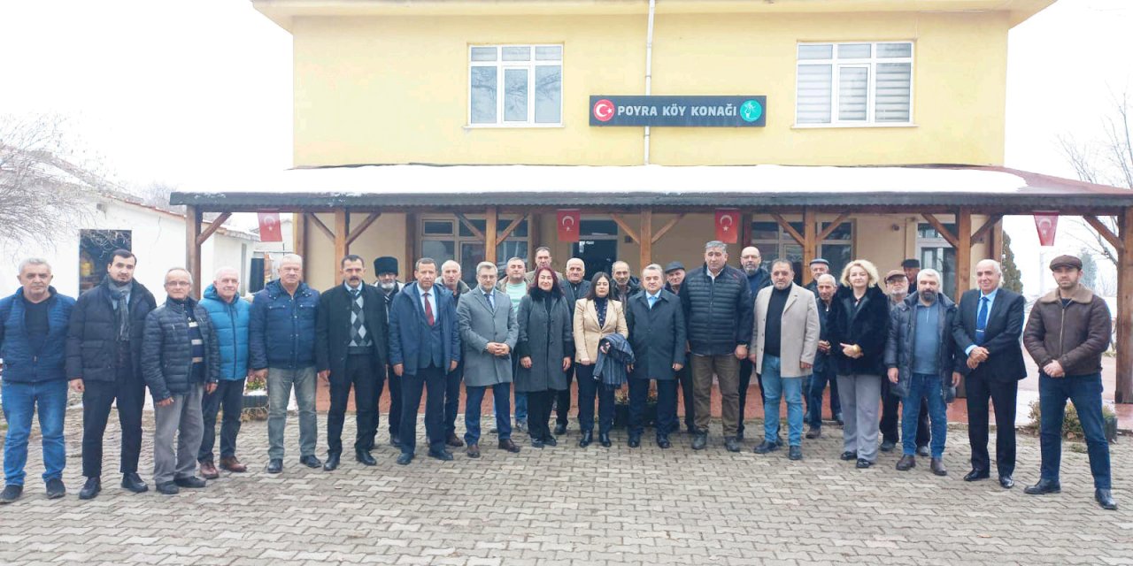 Kaymakam Öztürk'ten Poyra Köyüne Ziyaret