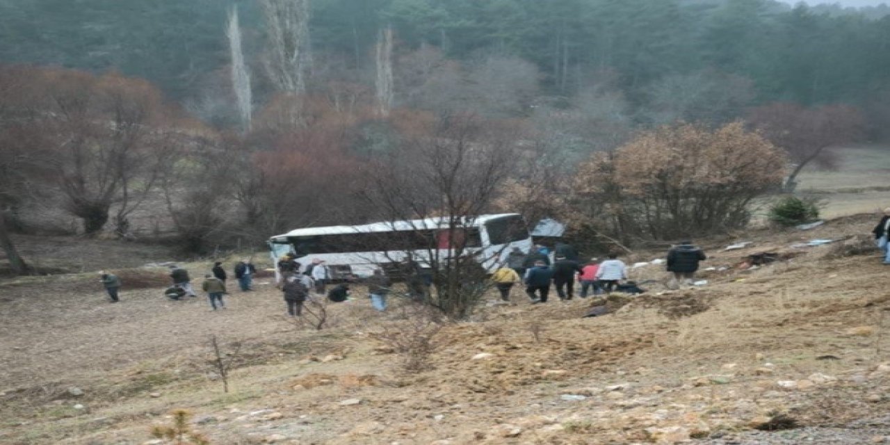 İşçi Servisi Yoldan Çıktı: 9 Yaralı