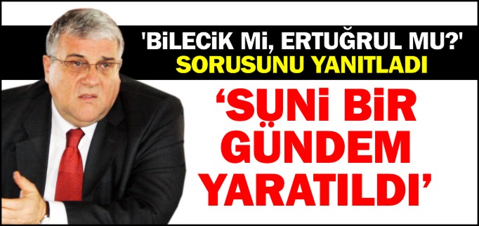 "SUNİ BİR GÜNDEM YARATILDI"