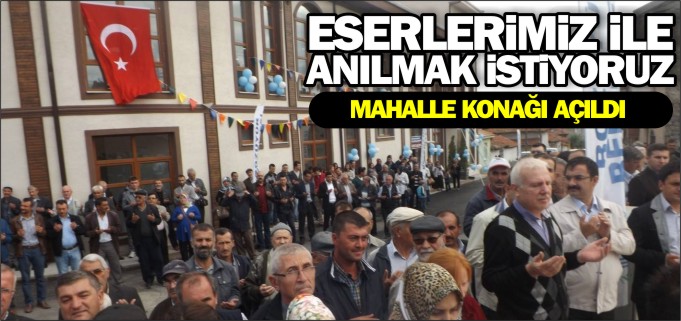 "ESERLERİMİZ İLE ANILMAK İSTİYORUZ"