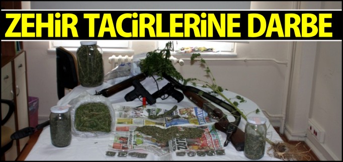 ZEHİR TACİRLERİNE DARBE