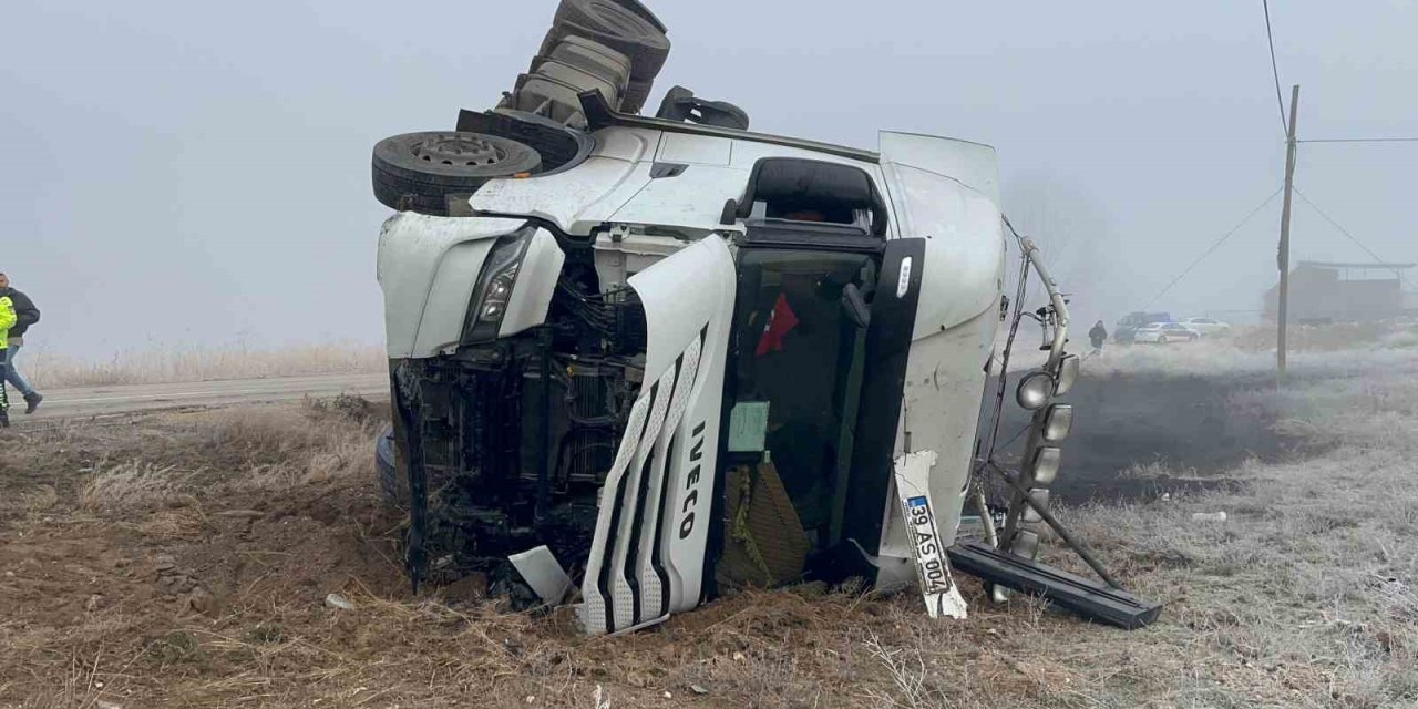 Gizli Buzlanma Kazaya Sebep Oldu, 1 Kişi Yaralandı