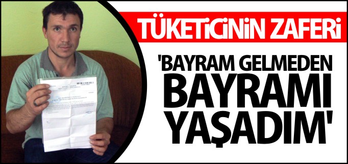 ’BAYRAM GELMEDEN BAYRAMI YAŞADIM’
