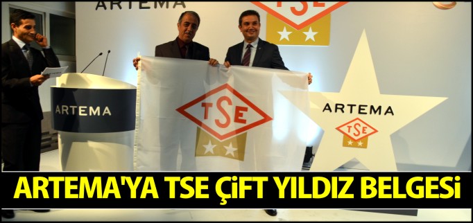 ARTEMA’YA TSE ÇİFT YILDIZ BELGESİ