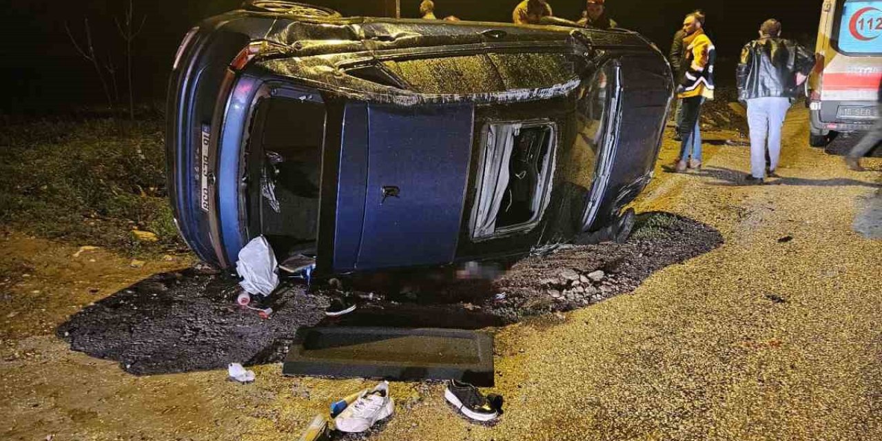 Takla Atan Otomobilinin Altında Kalan Sürücü Hayatını Kaybetti