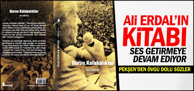 ERDAL’IN KİTABI SES GETİRMEYE DEVAM EDİYOR