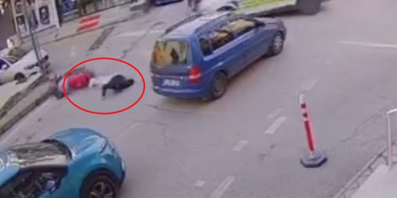 Polisten Kaçan Motosikletli Kazaya Böyle Karıştı
