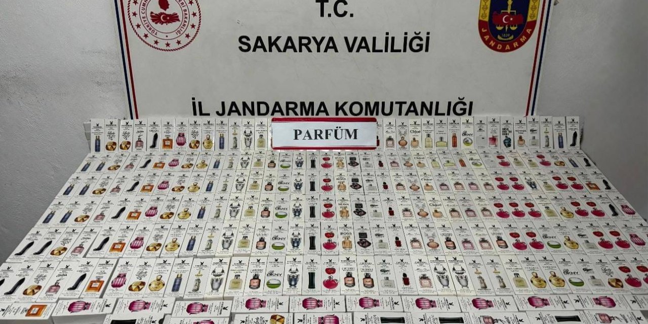 250 Adet Kaçak Parfüm Ele Geçirildi