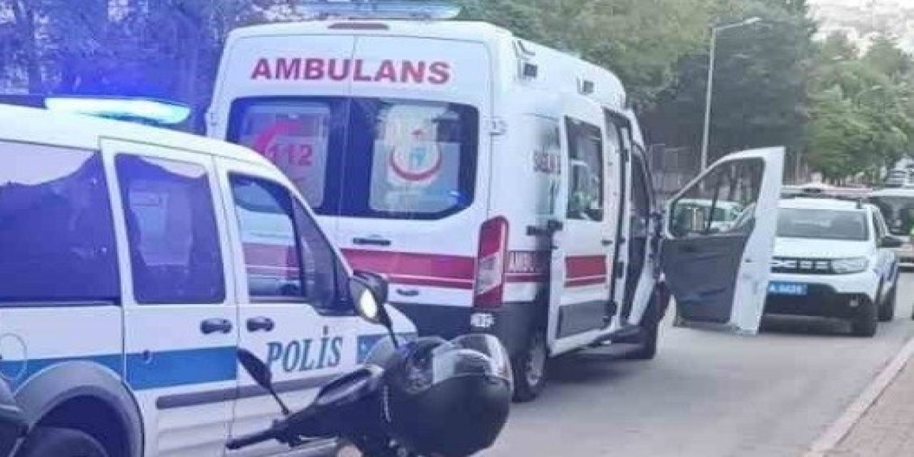 Otomobil İle Motosikletin Çarpışması Sonucu 1 Kişi Yaralandı
