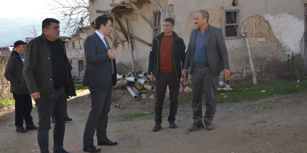 Kaymakam Tuncer Çalışmaları Yerinde İnceledi