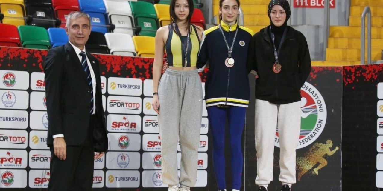 U18 Türkiye Salon Atletizm Şampiyonası sona erdi