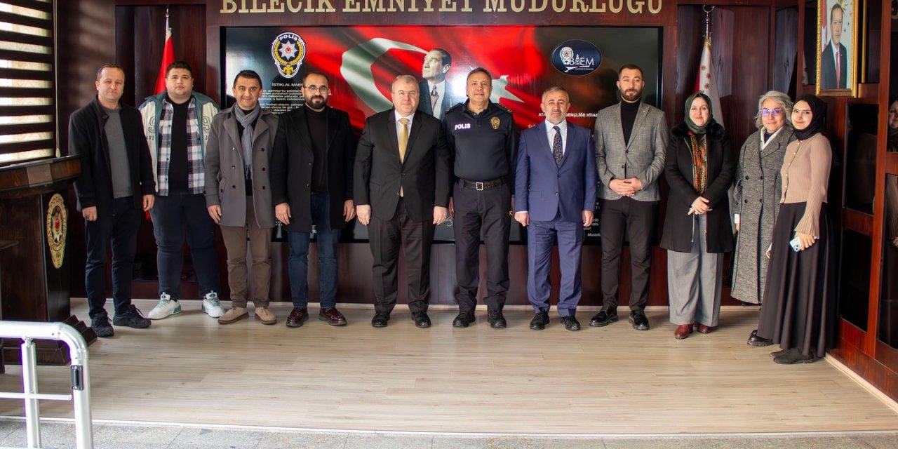 Ak Parti Heyetinden Emniyet Müdürlüğüne Ziyaret