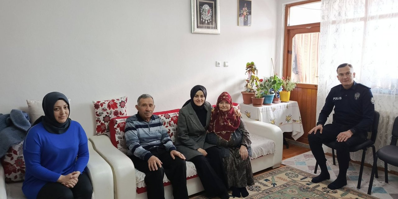 Kaymakam Kılıç'tan Kıbrıs Gazisine Ziyaret