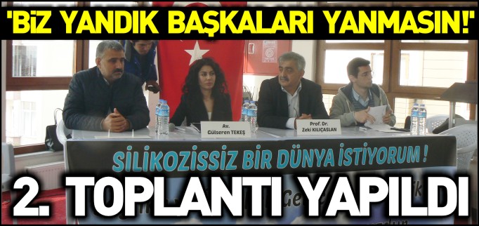 "BİZ YANDIK BAŞKALARI YANMASIN"