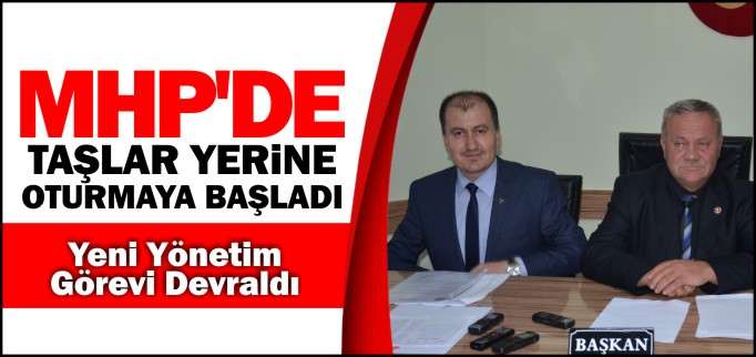 MHP’DE TAŞLAR YERİNE OTURMAYA BAŞLADI